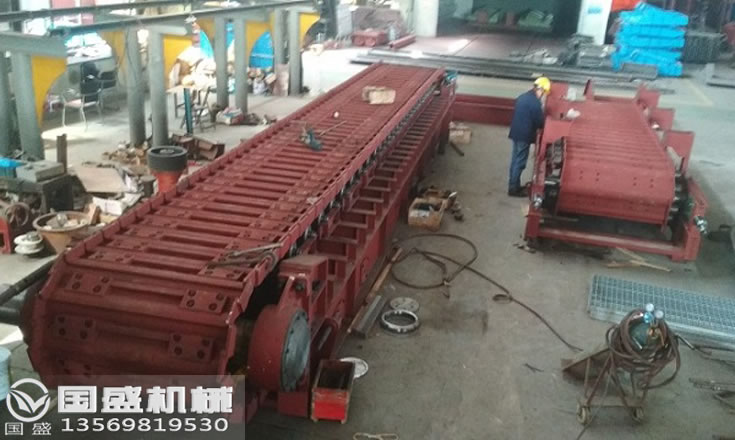 搪瓷工藝鱗板輸送機(jī) 搪瓷工藝鱗板輸送機(jī)